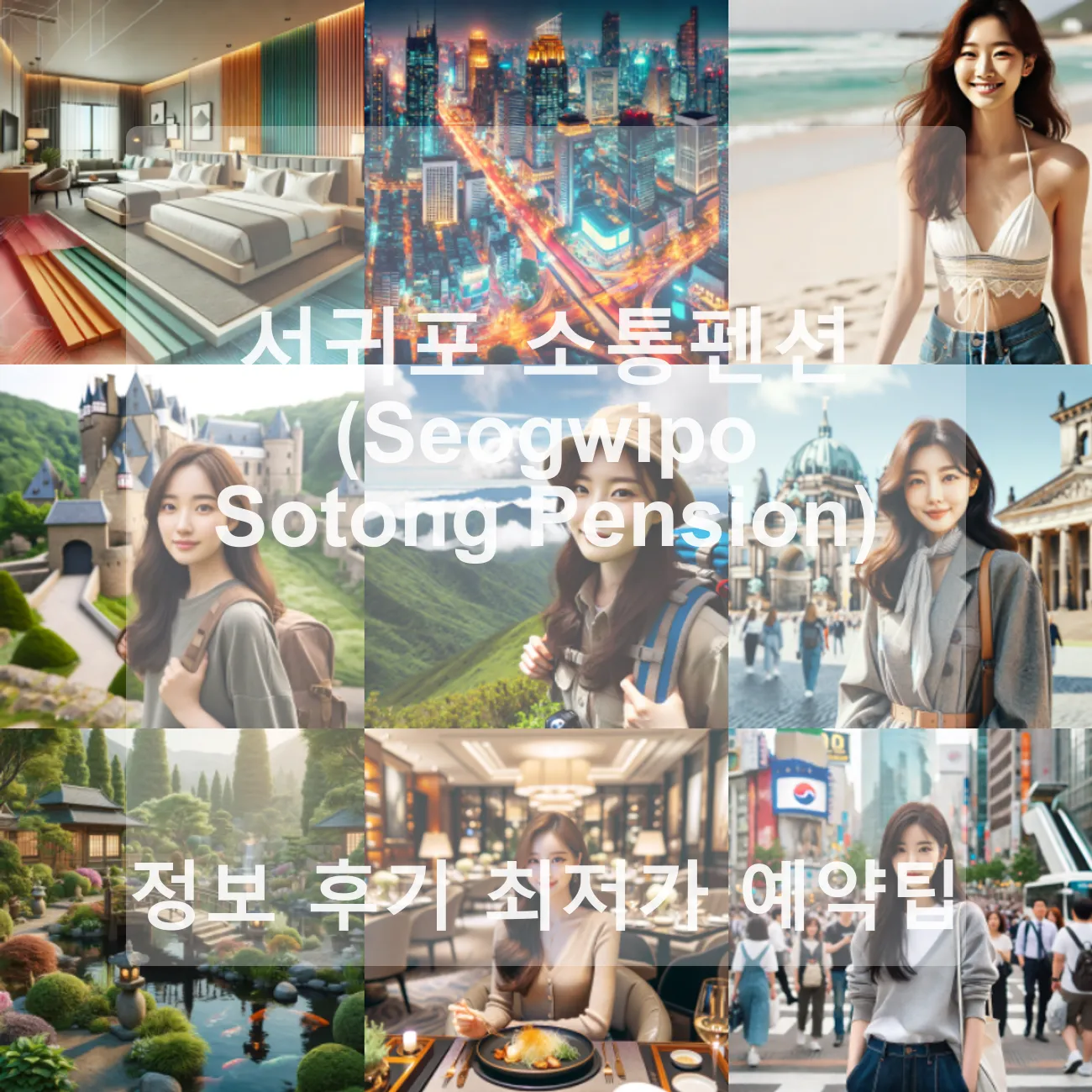 Read more about the article 서귀포 소통펜션 정보 후기 최저가 예약팁