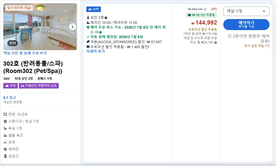 302호 (반려동물/스파)